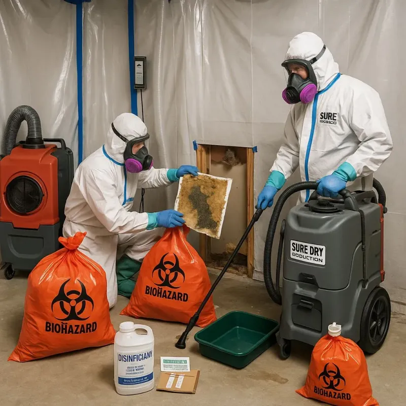 Contaminated Water Handling Protocols process in Inez, TX