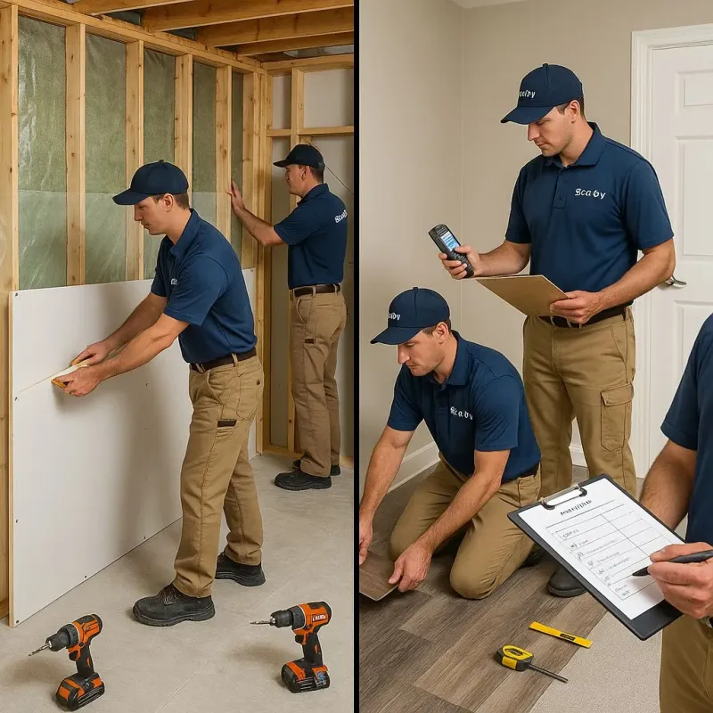 Repairs and Reconstruction process in Inez, TX
